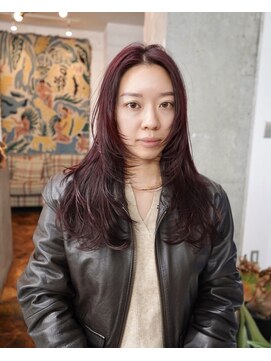 アペロ 柏(Apero) レイヤー/ダークレッド/暗めカラー/ハッシュカット/柏美容室