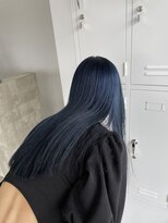 ノートエートル 西金沢(Nought etre)&nbsp;10代/20代/ケアブリーチ/ハイトーンカラー/ネイビーブルー