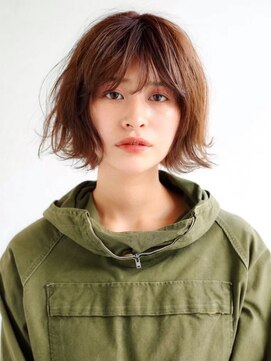 アンドレイ 表参道(andrey) クラゲヘアー/小顔に見せるヘア/ココアベージュ/表参道