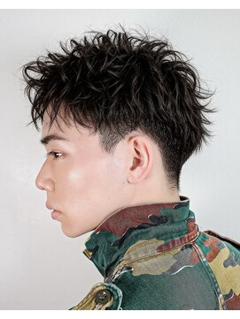 オーシャントーキョー ホワイト 原宿(OCEAN TOKYO WHITE) 無造作アップバングアクティブショートスパイキーショート短髪