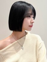 アグノス 青山(Agnos)&nbsp;くせ毛風カールレイヤーカット前髪似合わせカットモテ髪美髪