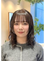 シアン 栄店(CYAN.)&nbsp;持ちが良すぎて半年振りのウェーブパーマ♪【栄/矢場町/大須】