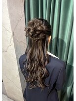 ヘアアレンジメント ボガスティーズ 川崎店(Hair arrangement Vogusty's) お団子ハーフ