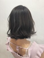 エルズ 大宮店(ailes)&nbsp;グレージュ外ハネボブ[大宮/大宮駅/大宮ショート/大宮パーマ]