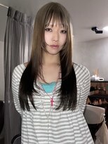 ヨハク 大阪梅田中崎町(yohaku)&nbsp;【MIHO】レイヤーカット×デザインルーツカラー