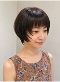 ショート×ショートレイヤー×顔周りレイヤー×横浜