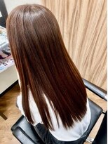 ヒビ(hibi)&nbsp;ツヤ髪ピンクベージュロング
