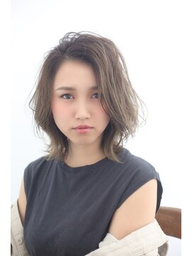 ファブ 銀座(fav) 【fav 銀座】くせ毛風☆レイヤーロブ