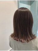 【Lond fleur 石畑結華】ぷつっと切りっぱなしミディアム