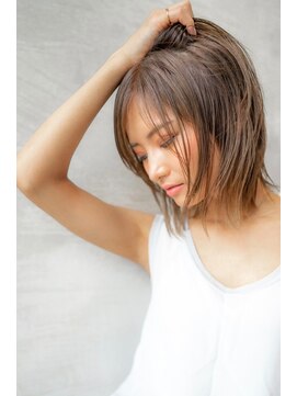 ハバナ 天神(HAVANA) 30代40代☆大人可愛いショートボブ×グレージュ