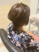 オリジンズ ヘアー(Origins hair)&nbsp;ツヤ感カラー×大人かわいいナチュラルショート[30代/40代/50代]