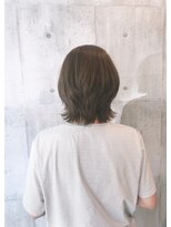 エンリッチヘア(enrich hair)&nbsp;くびれボブ　カーキベージュ