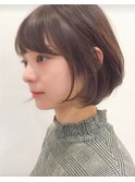 #オリーブカラー#ミニボブ お気に入りに登録してご提示下さい→