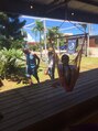 ベイショア(Bay Shore NY)&nbsp;ハンモックも大好きなのです。