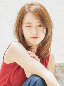 ティファ 二子玉川(Tiffa) ふんわり大人カワイイ上品小顔ミディアムボブ