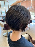 丸みショートスタイル