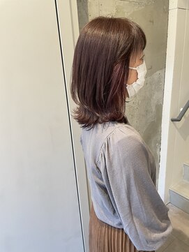 アイリー 名古屋(A/LEE) ピンクブラウン／ピンクインナーカラー