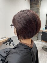 シエル 蒲田店(CIEL)&nbsp;【CIEL×椿】ショートボブ×ピンクブラウン