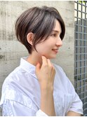 ショートヘア/ショートカット/ショートボブ/30代40代50代/表参道