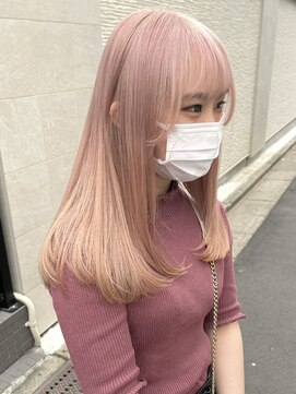 サンクプロジェクト(cinq PROJECT) ミルクティーベージュダブルカラーケアブリーチハイライト