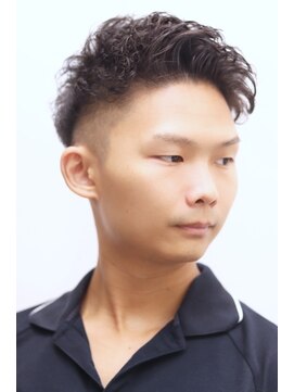 ヘアーアンドグルーミング ヨシザワインク(HAIR&GROOMING YOSHIZAWA Inc.) 爽やかメンズ☆ビジネスショートアップバングツーブロックパーマ