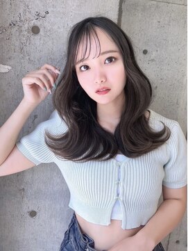 ロンド ジュルード 名古屋(Lond jeloud) 韓国風 レイヤーカット ケアブリーチ 学割U24 ダブルカラー 547