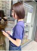 グレージュボブ