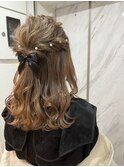 丸型卵形韓国顔まわりエアリーロング美髪ピンクブラウン川崎