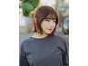 【平日限定】カット+髪質改善カラー＋トリートメントS￥11000ブリーチ不可