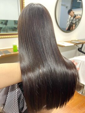 スキル 石岡(SKILL) 髪質改善ストレート/アッシュブラック