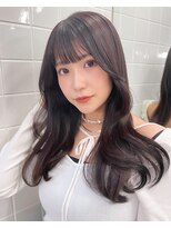 スティル ヘアアンドアイラッシュ(STILL hair&eyelash) 【野呂】透けるラベンダーグレージュ