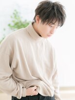 ソル 千早(S.O.L) 千早/髪質改善/オリーブカラー×ニュアンスマッシュパーマa