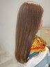 カット＋ブリーチカラーorブリーチなしダブルカラー＋トリートメント