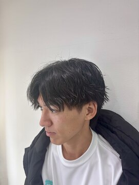 アッシュ 二子玉川店(Ash) センターパート×緩めツイストスパイラルパーマ