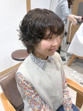 プラグ バイ ネオリーブ(plug by neolive) ボブルフ×髪質改善[髪質改善/縮毛矯正/韓国]A