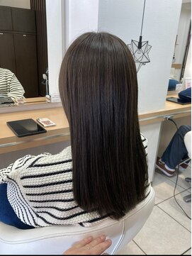 ルージュ 目白台店(ROUGE) グレージュ×ミディアム×髪質改善トリートメント【目白台】