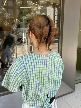 エイトヘアー(8 HAIR) リボンアレンジ