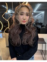 ラ キング(LA KING)&nbsp;メルティ―カラーフェミニンロング似合わせカットマッシュボブ