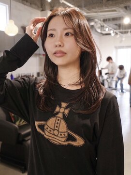 ヨー(Yoh-) 【レイヤーミディアム/中里千尋】レイヤーミディ/レイヤー/韓国