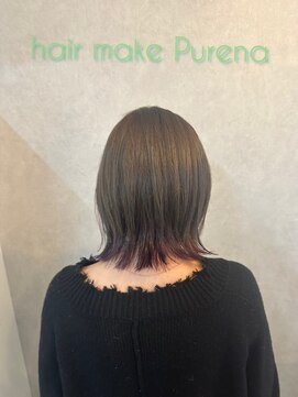 プレナ(hair make Purena) インナーカラー
