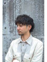 ハニー(HONEY)&nbsp;波巻きパーマ/波巻きスパイラルパーマ/岡崎メンズパーマ