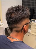 アイロンパーマ × ツイスパ バックスタイル
