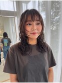 くせ毛風パーマ　【瀬長なおみ】