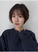 ●杉浦ミニウルフレイヤー顔周りカット前髪カットショート8