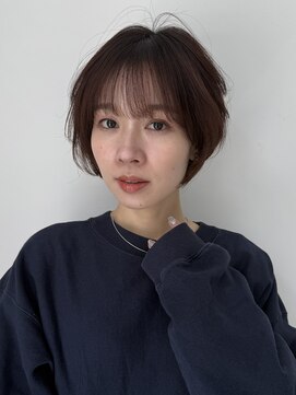 ロンド 銀座(Lond) ●杉浦ミニウルフレイヤー顔周りカット前髪カットショート8