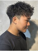 ツイストスパイラルパーマメンズパーマメンズマッシュ群馬高崎