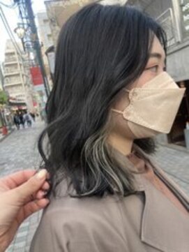 ガリカ シーム(Gallica/SEAM) ハイブリーチで叶う♪インナーハイライトカラー