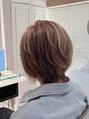 ネオリーブウリ 二子玉川店(Neolive uri)&nbsp;白髪ぼかしハイライト/ショートレイヤー