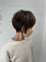 ジュベ 別府店(juve.) 別府ショートボブ顔まわりレイヤーカット髪質改善カラー30代