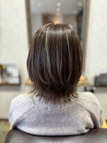 ブランブラン(Blanc blanc)&nbsp;ハイライトくびれレイヤーボブ